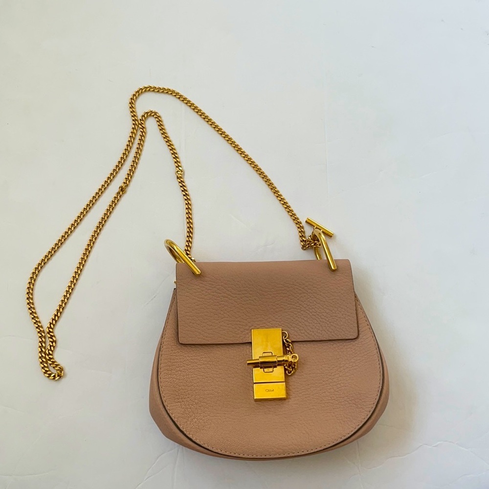 SOLD! Chloe Blush Pink small Drew bag